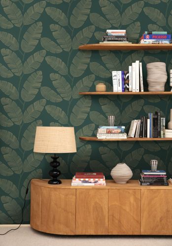Papier  Peint Moonlight Banana Tree Caselio
