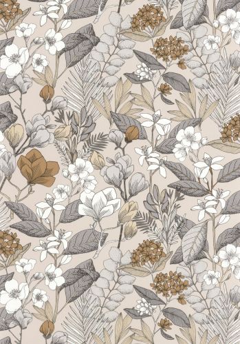 Papier  Peint Flower Power May Caselio