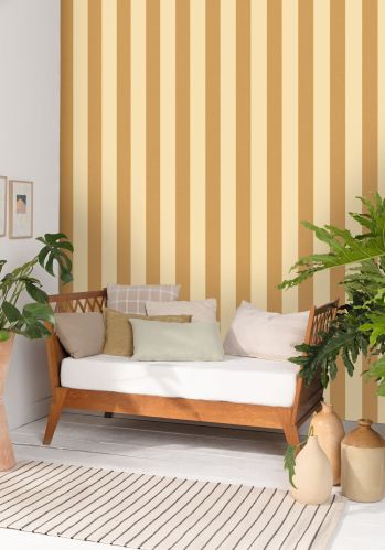 Papier  Peint Linen Lines Caselio
