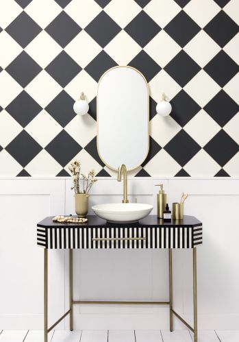 Papier  Peint Checkmate Caselio