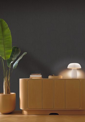 Papier  Peint Curved Line Caselio