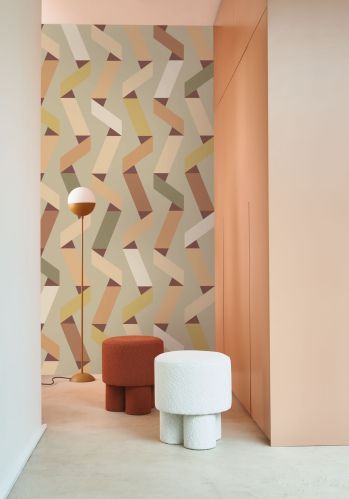 Papier  Peint Ribbon Game Casadeco