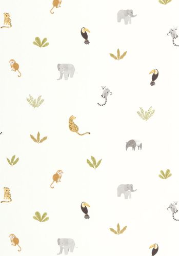 Papier  Peint Companions Of The Jungle Casadeco