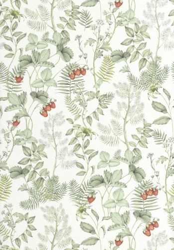 Papier  Peint Strawberry Field Casadeco