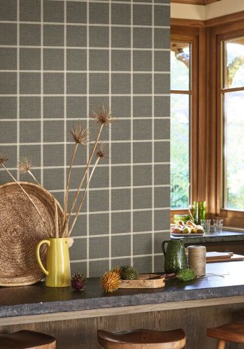 Papier  Peint Smooth Grid Casadeco