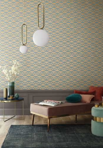 Papier  Peint Circles Casamance