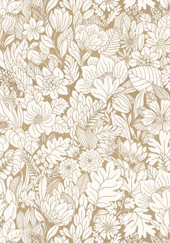 Papier  Peint Dahlia Casamance