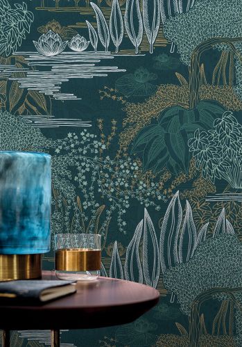 Papier  Peint Jasmin Casamance