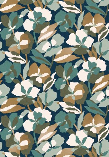 Papier  Peint Amaryllis Casamance