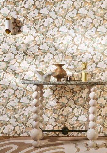 Papier  Peint Amaryllis Casamance