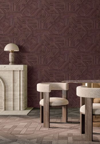 Papier  Peint Imbrication Casamance