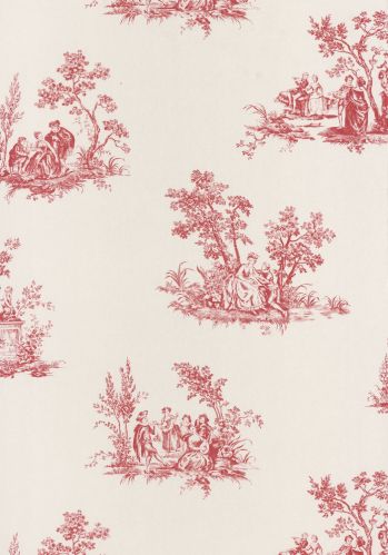 Papier  Peint Fontainebleau Scene Bucolique Casadeco