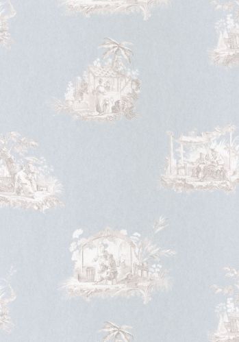 Papier  Peint Fontainebleau Chinoiserie Casadeco