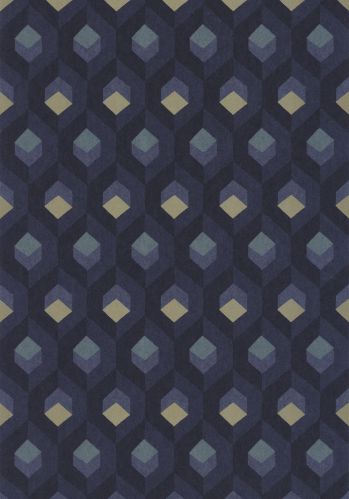 Papier  Peint Helsinki Hexacube Casadeco