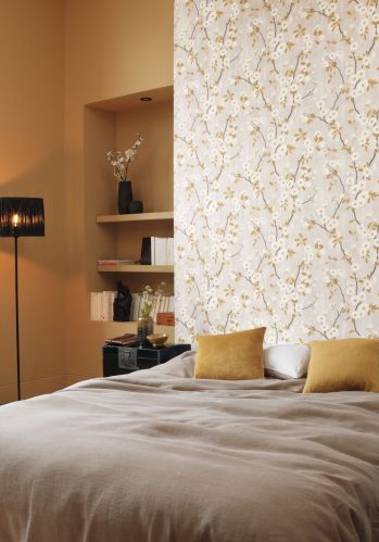 Papier  Peint Delicacy Spring Flower Casadeco