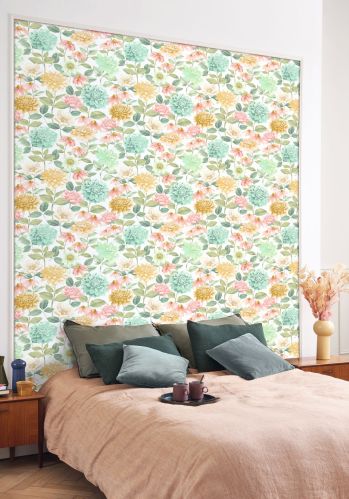 Papier  Peint Dahlia Casadeco