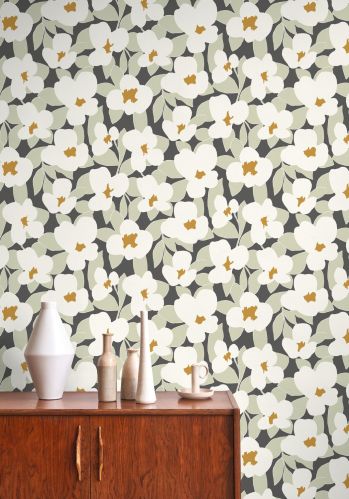 Papier  Peint Flower Power Casadeco