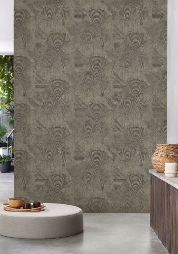 Papier  Peint Jardin Des Pierres Casadeco