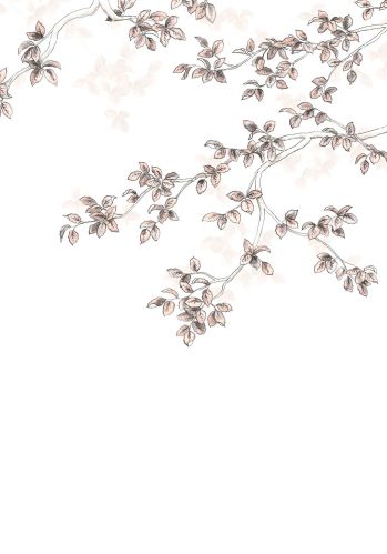 Panoramique Calming Leaves Casadeco