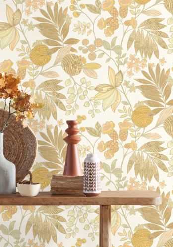 Echantillon Papier Peint Palm Springs Casadeco