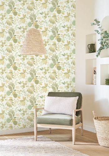 Echantillon Papier Peint Palm Springs Casadeco