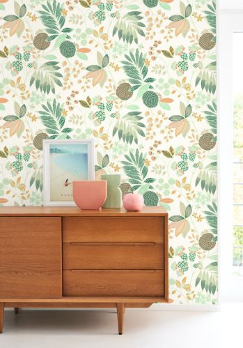 Echantillon Papier Peint Palm Springs Casadeco