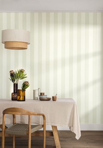 Papier  Peint Rayure Chevron Caselio