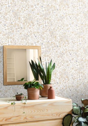 Papier  Peint Flower Power June Caselio