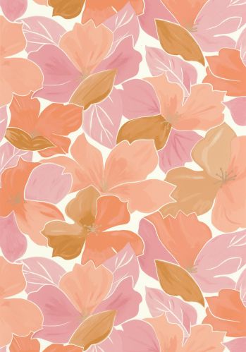 Papier  Peint Flower Power August Caselio
