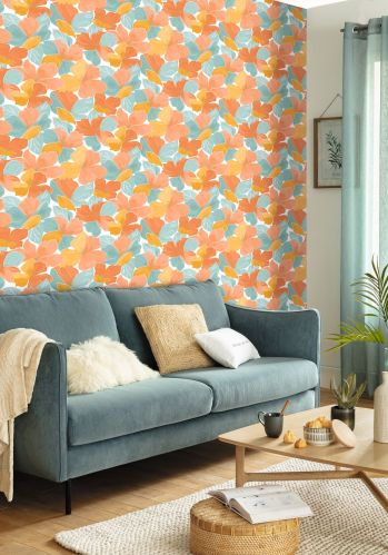 Papier  Peint Flower Power August Caselio