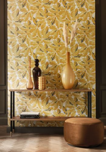 Papier  Peint Five O'clock Greenery Casadeco