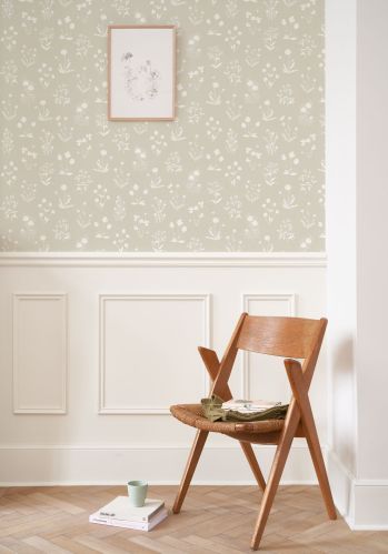 Echantillon Papier Peint Herbier Casadeco