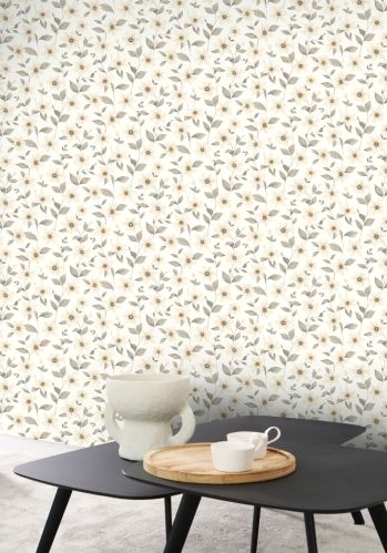 Echantillon Papier Peint Clematites Casadeco