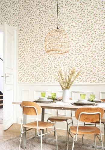 Echantillon Papier Peint Clematites Casadeco