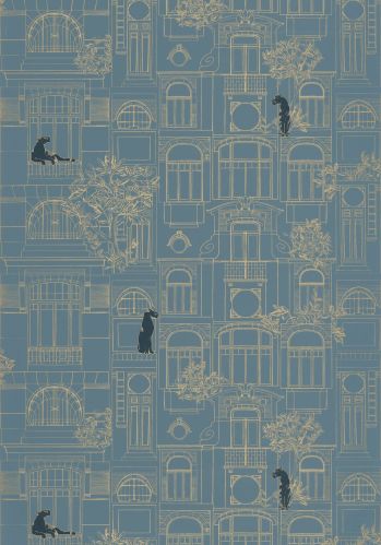 Echantillon Papier Peint James Caselio