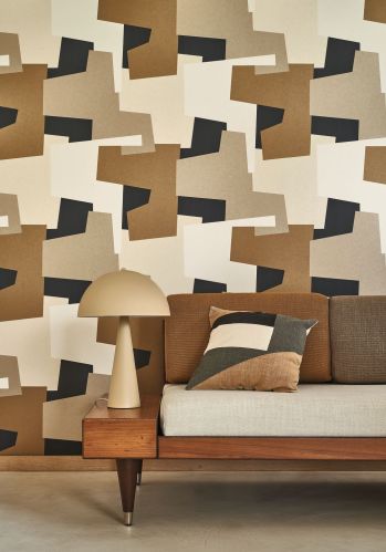 Echantillon Papier Peint Graphic Game Casadeco