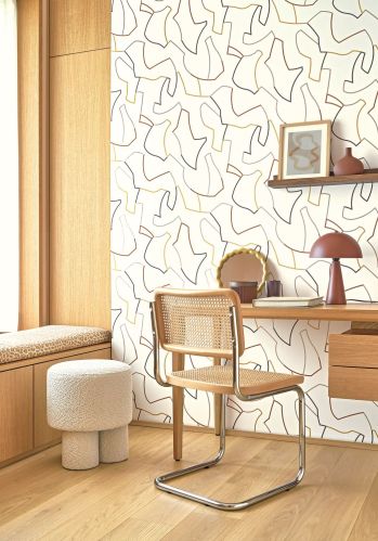 Echantillon Papier Peint Maze Game Casadeco