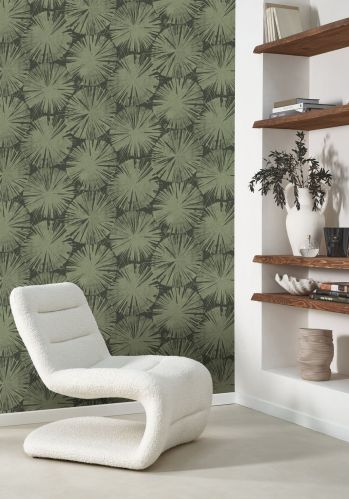 Echantillon Papier Peint Nenuphar Casadeco