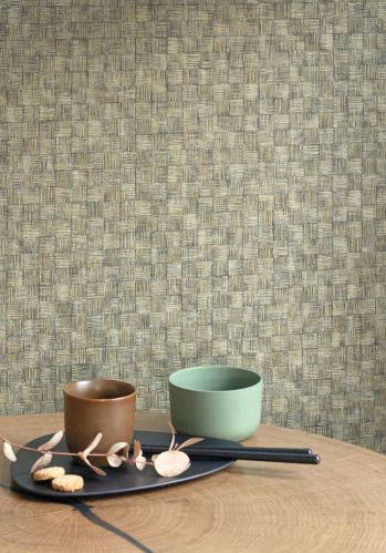 Papier  Peint Damier Casadeco
