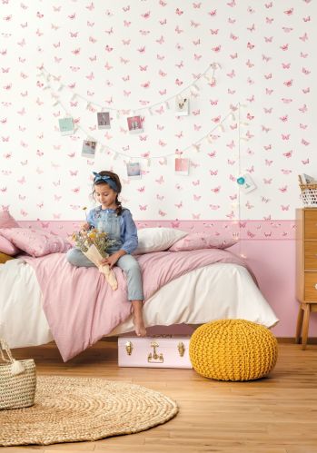 Papier  Peint Girl Power Let's Fly Caselio