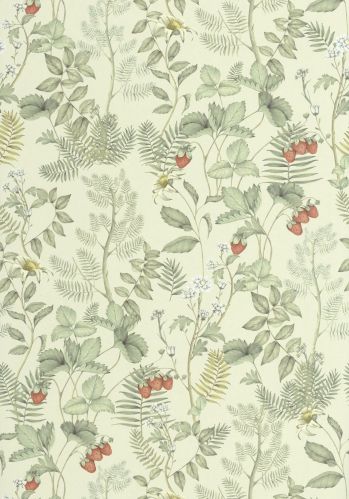 Papier  Peint Strawberry Field Casadeco