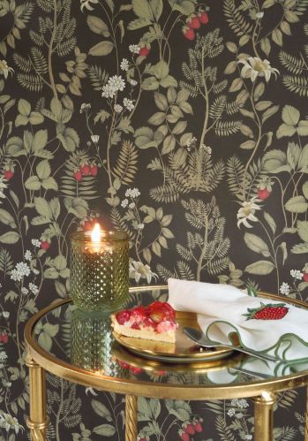 Papier  Peint Strawberry Field Casadeco