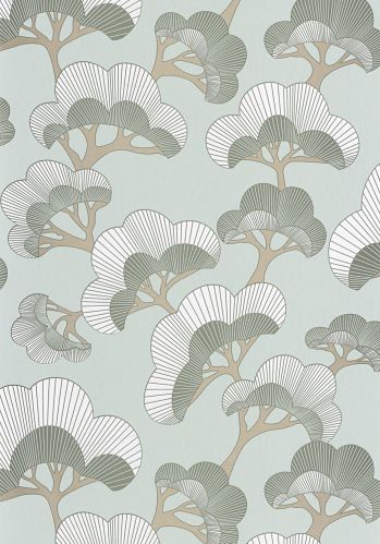 Echantillon Papier Peint Goyo Matsu Casadeco