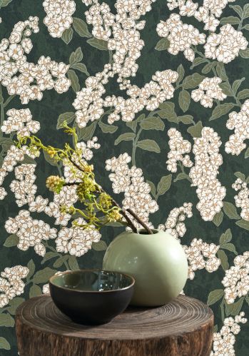 Echantillon Papier Peint Ume Casadeco