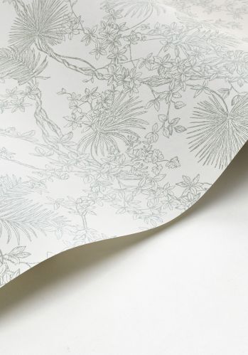 Echantillon Papier Peint Jardin Des Plantes Casadeco