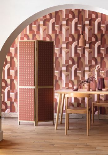 Echantillon Papier Peint Labyrinth Doors Caselio