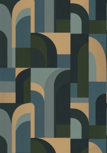 Papier  Peint Labyrinth Doors Caselio