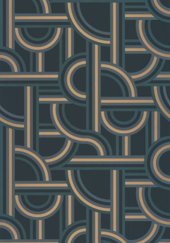 Echantillon Papier Peint Labyrinth Impass Caselio