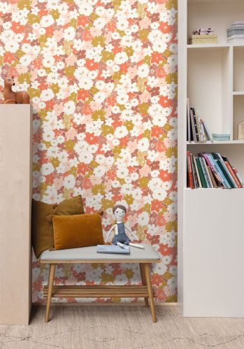 Echantillon Papier Peint Flora Caselio