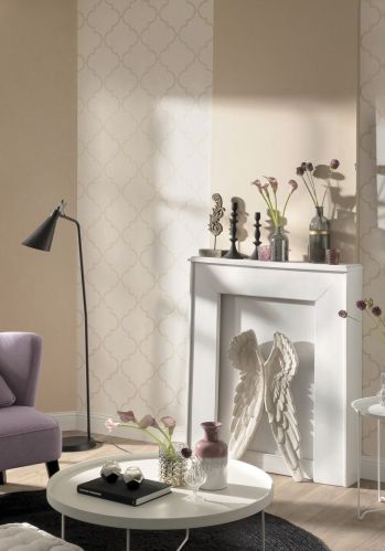 Papier  Peint Linen Uni Caselio